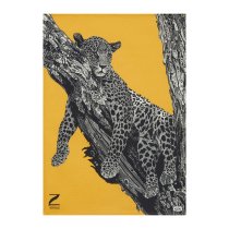 Sleeping Leopard - Tea towel