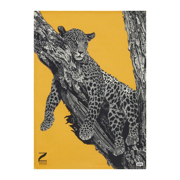 Sleeping Leopard - Tea towel
