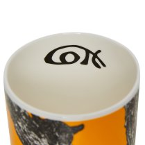 Sleeping Leopard - Bone China Mug